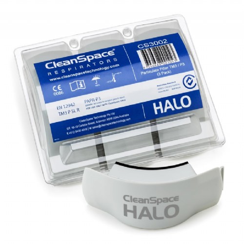 CleanSpace™ HALO HEPA 微粒濾毒罐 (pk 3)