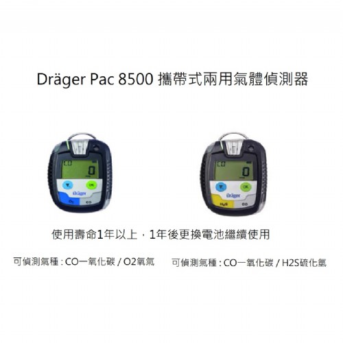 Pac攜帶式氣體偵測器