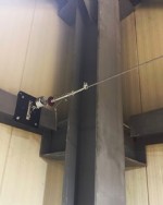 牆面 鋼索式 防墜落系統